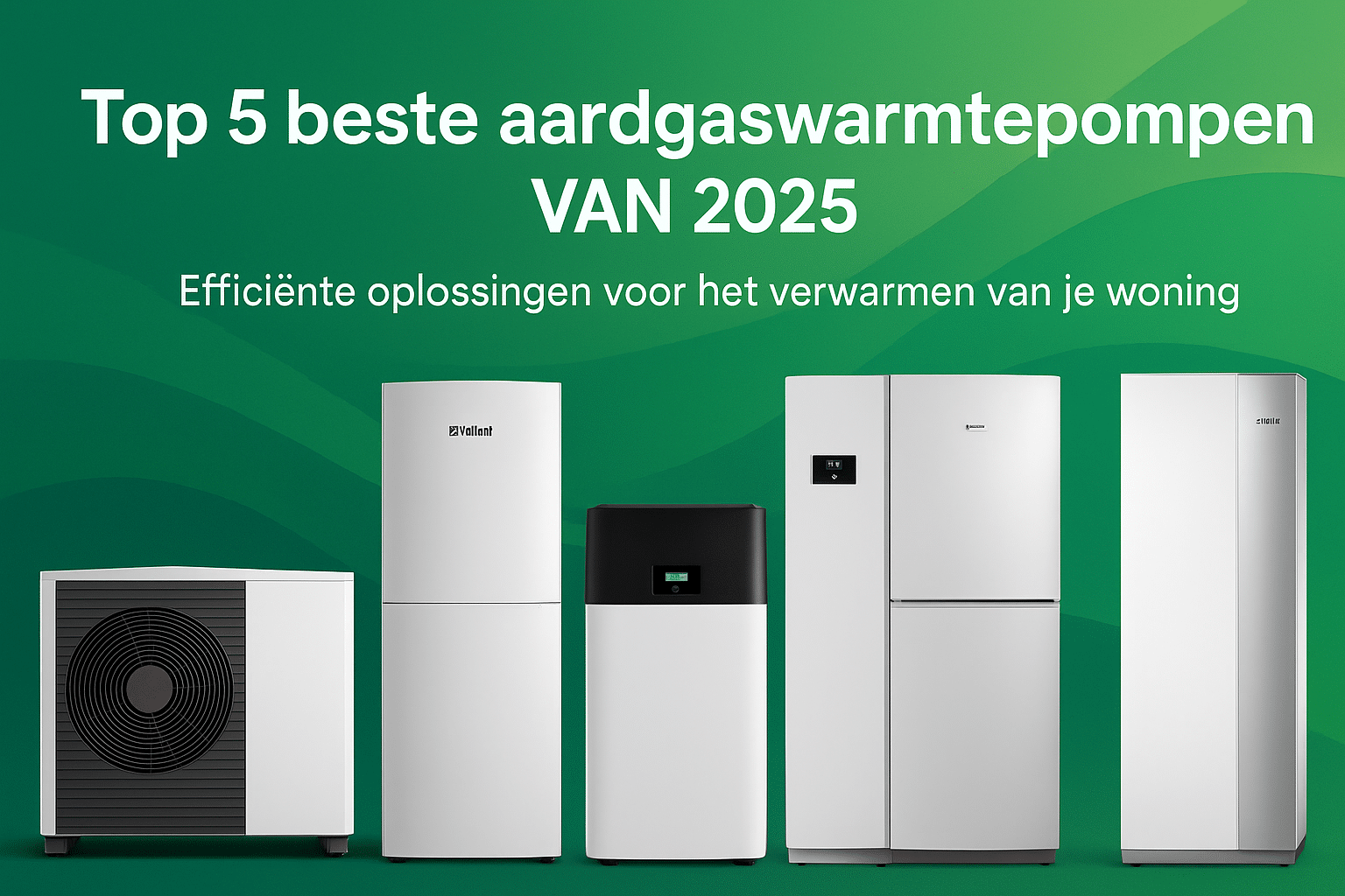 Beste Aardwarmtepomp – overzicht illustratie