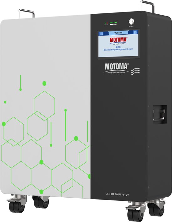 Thuisbatterij 10kWh LiFePO₄ voor Zonne-energie Opslag