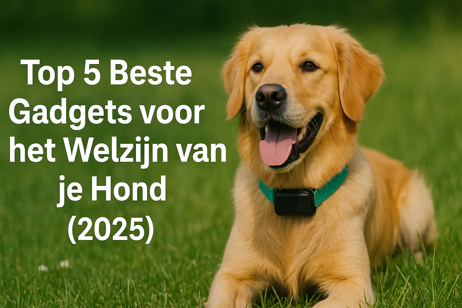 Top 5 hondengadgets voor welzijn en gezondheid in 2025