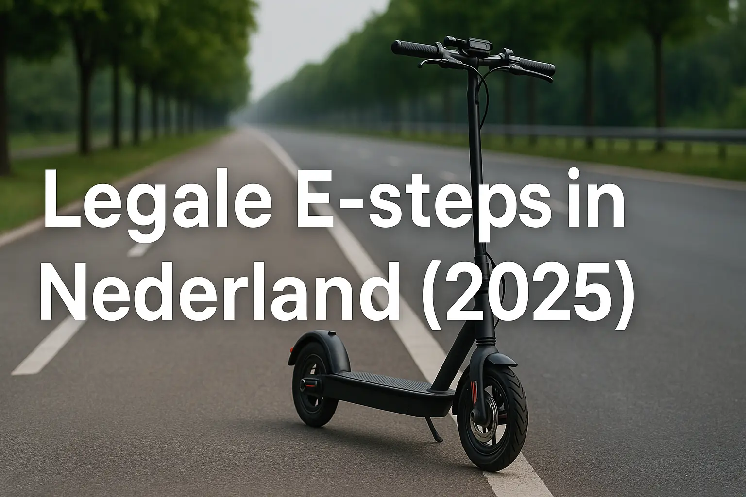 Top 5 legale elektrische steps met RDW-keuring in 2025